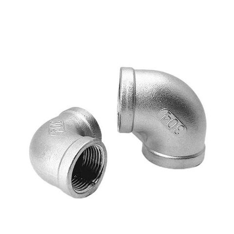 Co 90 Độ Nối Ren BSPT Inox 304 DN8-DN100