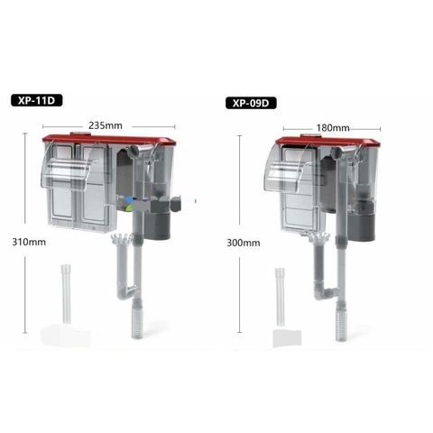 Máy Lọc Thác Dẹp XP-09D, XP-11D Cho Hồ Cá Thủy Sinh