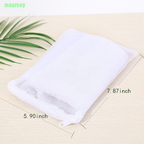 Túi lưới đựng vật liệu lọc dây khoá kéo , túi lọc sứ dùng cho hồ cá thủy sinh