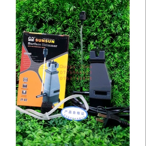 Lọc váng sunsun JY-02 cho hồ cá thủy sinh