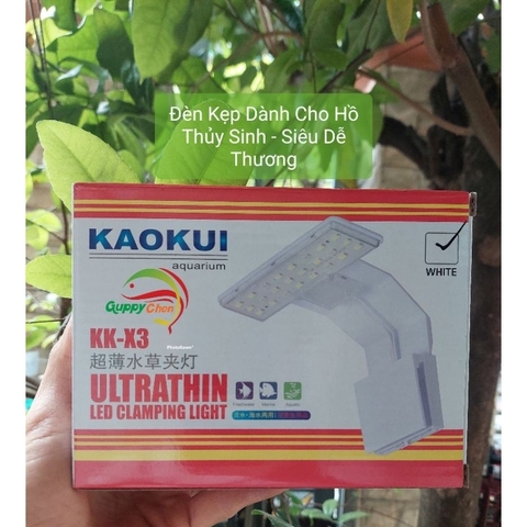 Đèn Kẹp Siêu Dễ Thương - Dùng Trang Trí Hồ Thủy Sinh Mini - (KK-X3)