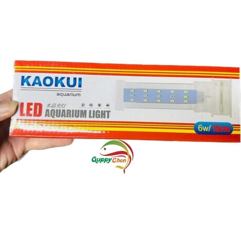 Đèn Led Kẹp Thủy Tinh 3 Dãy Bóng - 3 Chế Độ Màu - Led Kẹp KK Trang Trí Cho Bể Cá