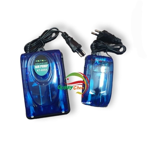 Máy Thổi Oxi 1 Vòi KT-008A - 2 Vòi KT-608A Dùng Cho Hồ Cá