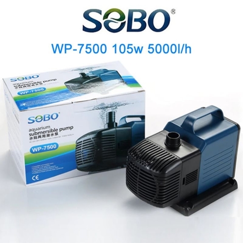 Máy Bơm Chìm SOBO WP-5500, WP-6500, WP-7500 Cho Hồ Cá