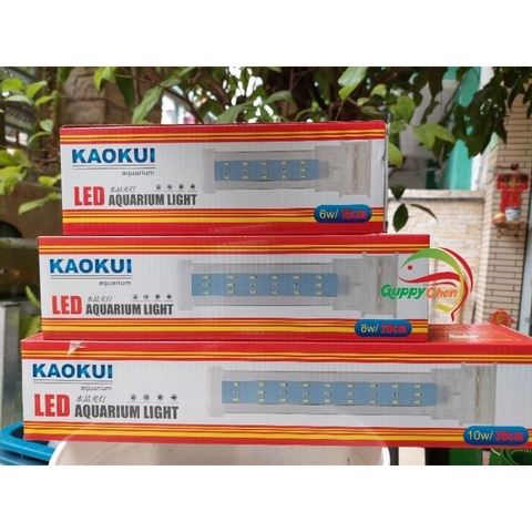 Đèn Led Kẹp Thủy Tinh 3 Dãy Bóng - 3 Chế Độ Màu - Led Kẹp KK Trang Trí Cho Bể Cá