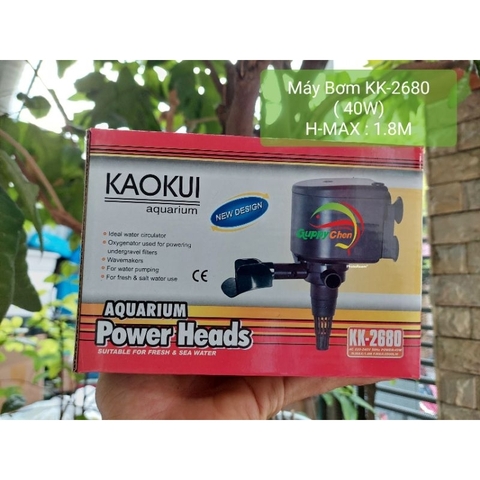 Máy Bơm Hiệu KK   705 - 1200 - 1680 - 2680 Dùng Cho Bể Cá