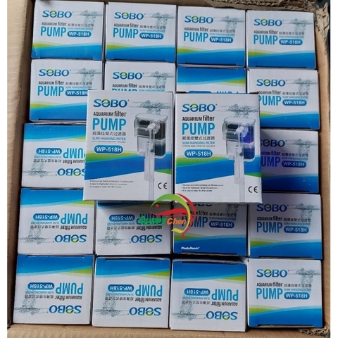 Lọc Thác Sobo WP-518H WP-528H WP-538H Dùng Cho Hồ Cá Nhỏ
