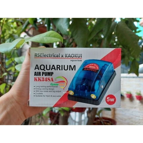 (Siêu Rẻ) Máy Thổi Oxi Hồ Cá - Hiệu KaoKui Không Ồn KK-248  &  KK-348