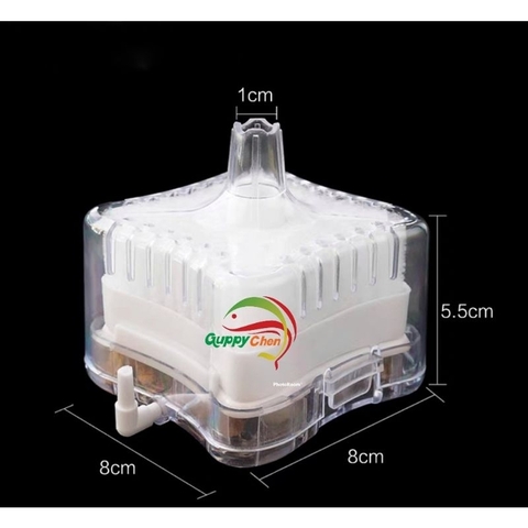 Lọc Sủi Vi Sinh AQ25F Tích Hợp Sỏi, Bông Lọc, Than Hoạt Tính | Lọc Nước Cho Hồ Cá