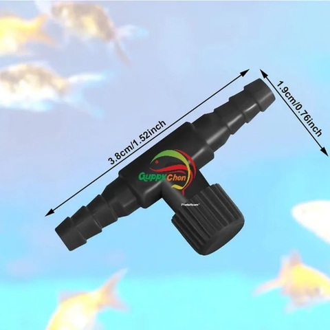 Van Tăng Giảm Lưu Lượng Khí Oxi Cho Hồ Cá