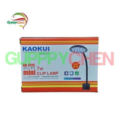 Đèn Kẹp Mini Kaokui KK-JY25 Dùng Được Cho Hồ Cá Tròn