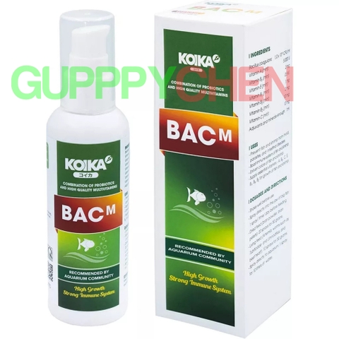 KOIKA BAC M ( 10ML - 30ML ) Vi Sinh Đường Ruột và Vitamin Cao Cấp