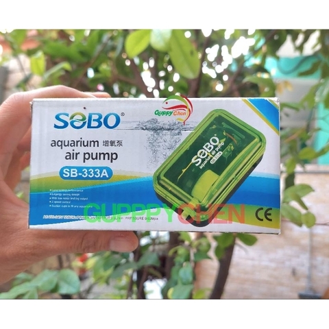 Máy Sủi Oxi Sobo 333A - 666A Cho Hồ Cá