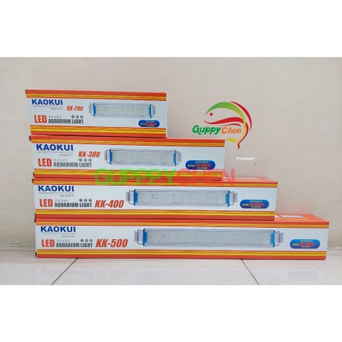 Đèn Led Máng KAOKUI 6 Hàng Bóng Ánh Sáng 10000k Dùng Cho Hồ Cá Thủy Sinh (20cm đến 60cm)