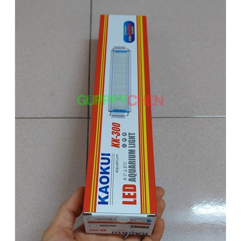 Đèn Led Máng KAOKUI 6 Hàng Bóng Ánh Sáng 10000k Dùng Cho Hồ Cá Thủy Sinh (20cm đến 60cm)