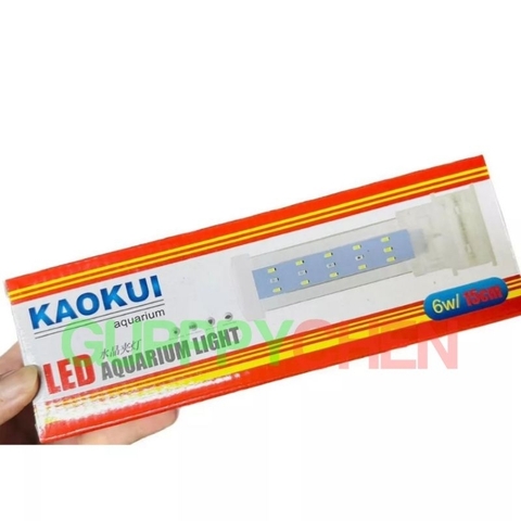 Đèn Led Kẹp Thủy Tinh 3 Dãy Bóng - 3 Chế Độ Màu - Led Kẹp KK Trang Trí Cho Bể Cá