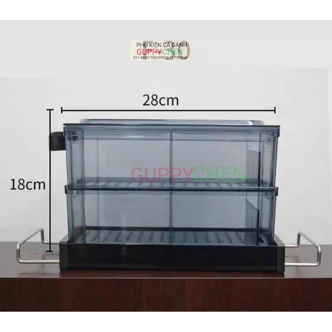 Bộ Dàn Lọc Mưa Mica SOBO 2 Tầng  F-30/ F-60/ F-90 Dùng Cho Hồ Cá