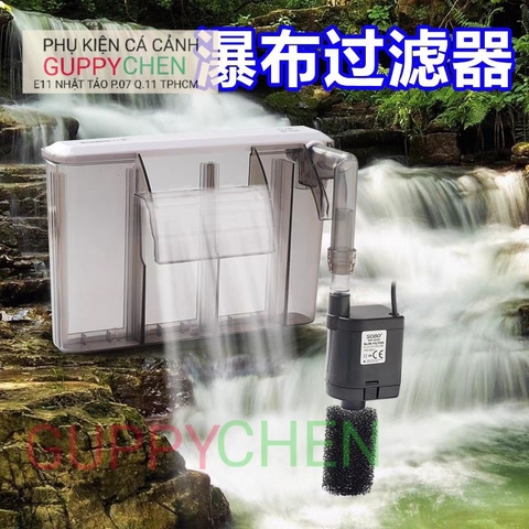 Máy Lọc Thác Dạng Dẹp SoBo 508H Cho Hồ Cá