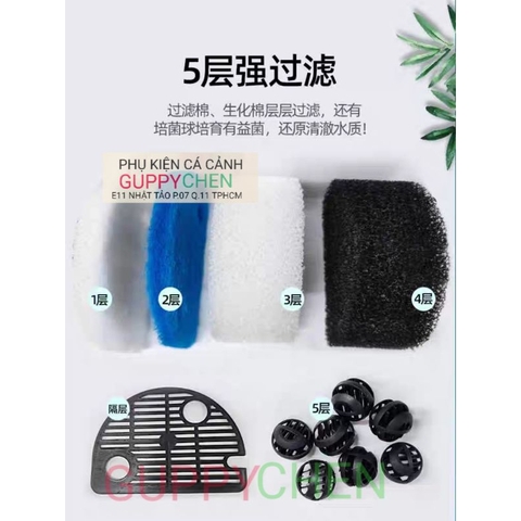 Lọc Treo Odyssea CFS-130 ( 5W )Cho Bể Cá Tiết Kiệm Điện