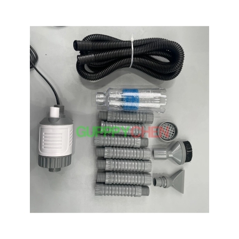 Máy Hút Cặn Vệ Sinh Hồ Cá YEE - Tích Hợp Đầu Bơm 20w, 30w