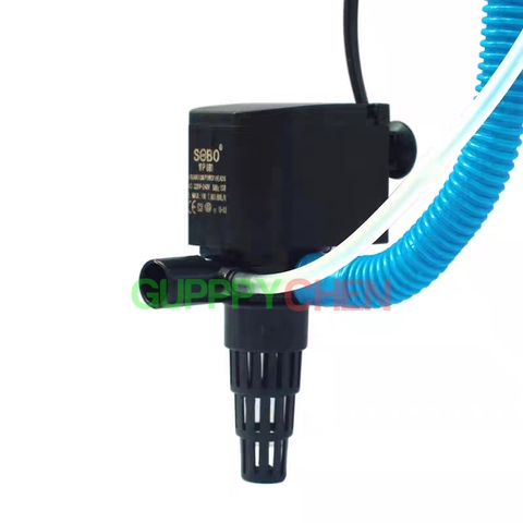 Máy Bơm Chìm và Oxi 3 Trong 1 Cho Hồ Cá SOBO WP-1200, WP-1680, WP-2680