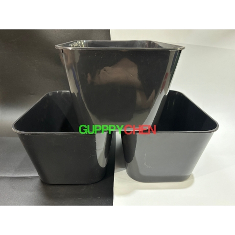 THÙNG NHỰA NUÔI CÁ 7 LÍT 30x22x16cm MÀU TRẮNG -ĐEN - TRONG - Giao hàng hỏa tốc TPHCM