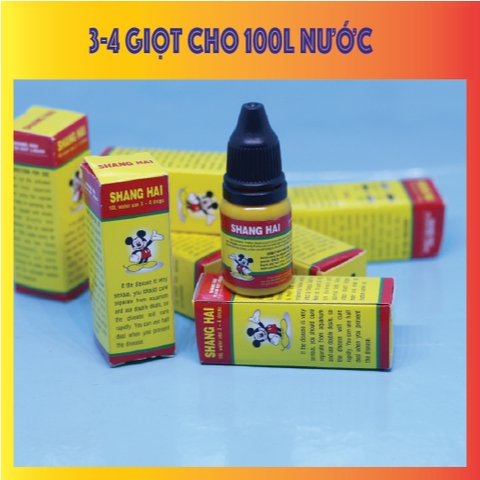 dung dịch xử lý nấm cho cá cảnh Shanghai