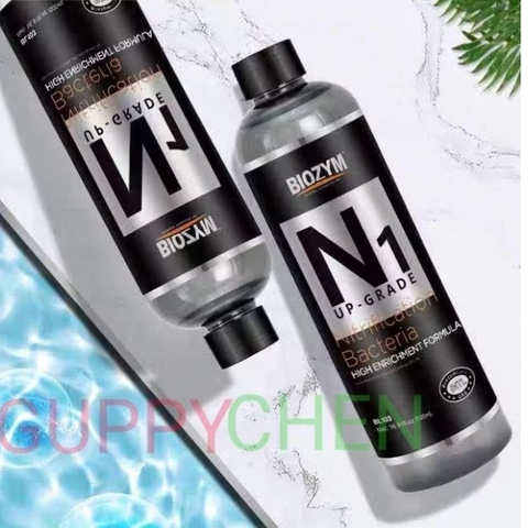 Vi Sinh Sống Biozym N1 Xử Lý Độc Tố và Làm Trong Bể Cá Thủy Sinh Cao Cấp