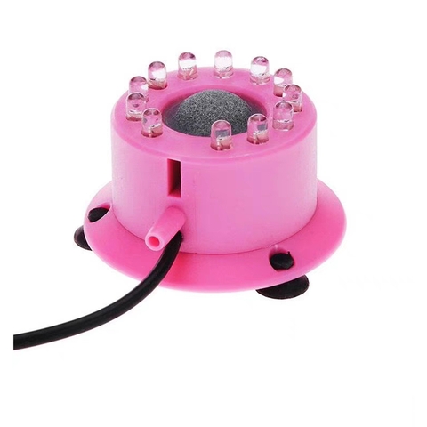 Đèn Bể Cá Mini Tích Hợp Đá Sủi Oxy Trang Trí Hồ Cá - Đá Sủi Oxy Có Đèn