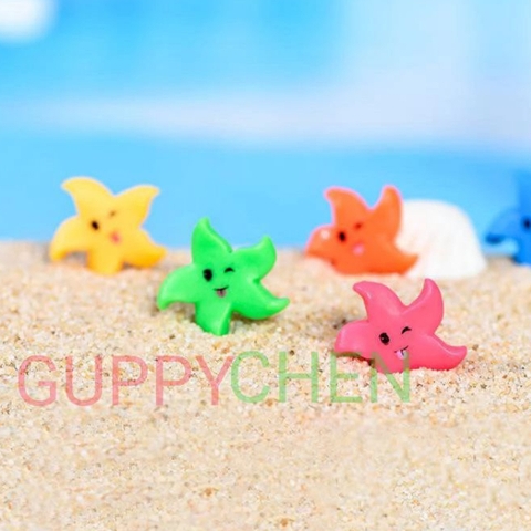 Mô Hình Ngôi Sao Vui Vẻ Trang Trí Tiểu Cảnh Hồ Cá Thủy Sinh Terarium