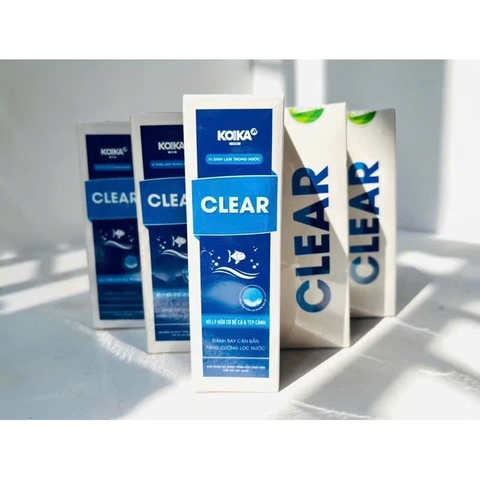 Vi Sinh KoiKa Clear Làm Trong Nước Cho Hồ Cá Chai 105ML