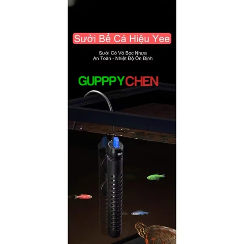 Cây Sưởi Hồ Cá Yee Bọc 2 Lớp Dùng Cho Hồ Cá Thủy Sinh
