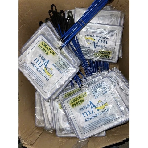 Vợt Amazon dùng cho hồ cá - vợt lưới vuông cho hồ cá