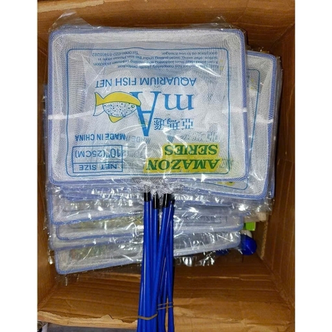 Vợt Amazon dùng cho hồ cá - vợt lưới vuông cho hồ cá