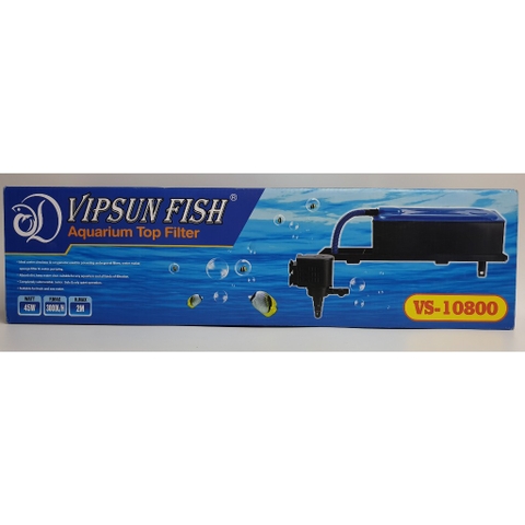 Lọc máng vipsun VS-188 VS-203 VS-288 VS-388 VS-680 VS-7800 VS-9800 VS-10800 cho hồ cá hồ thủy sinh