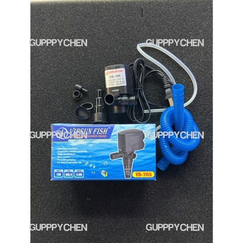 Máy Bơm Chìm VIPSUN FISH VS-701 VS-705 VS-1200 VS-1680 VS-2680 Dùng Cho Hồ Cá Thủy Sinh