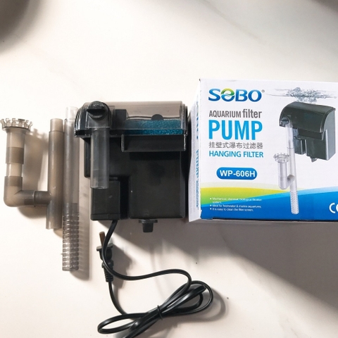 lọc thác sobo WP-606H cho hồ cá
