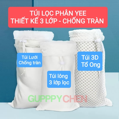 Túi Lọc Phân Chống Tràn Cao Cấp Yee Dùng Cho Hồ Cá Thủy Sinh