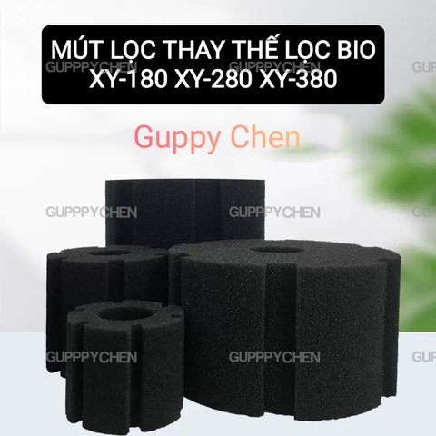 Mút Lọc Thay Thế Cho Lọc Vi Sinh XY-180 XY-280 XY-380 Dùng Cho Hồ Câ