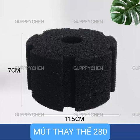 Mút Lọc Thay Thế Cho Lọc Vi Sinh XY-180 XY-280 XY-380 Dùng Cho Hồ Câ