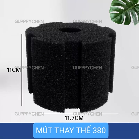 Mút Lọc Thay Thế Cho Lọc Vi Sinh XY-180 XY-280 XY-380 Dùng Cho Hồ Câ