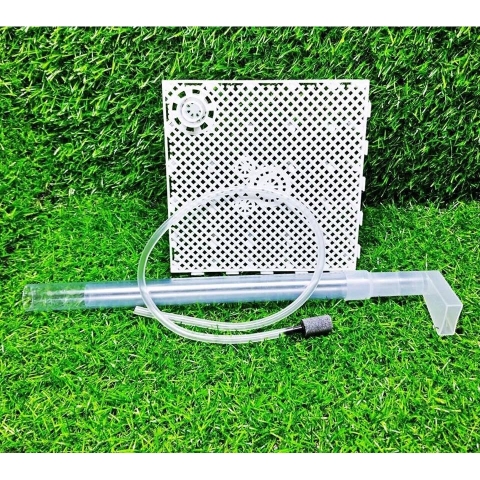 Hộp Kính Có Lỗ Out Lọc Taiwan Cho Hồ Cá Thủy Sinh