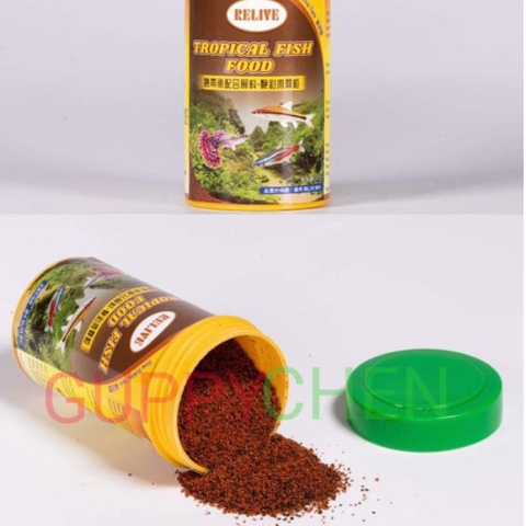 Cám Relive - Thức ăn cho mọi loại cá cảnh, thức ăn cá cao cấp