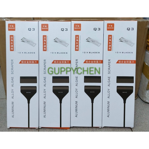 Dao Cạo Rêu Qanvee Q3 ( 66cm ) - Hợp Kim Nhôm Giúp Vệ Sinh Hồ Cá Thủy Sinh
