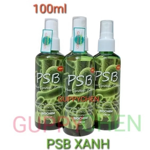 Vi Khuẩn Quang Hợp PSB Xanh Lá 100ml - Vi Sinh Làm Trong Hồ Cá