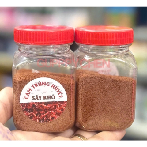 Cám Trùng Huyết Sấy Khô - Thức Ăn Dinh Dưỡng Cho Cá Cảnh