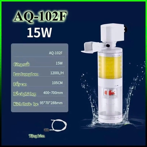 Máy Lọc Chìm SOBO AQ101F AQ102F AQ103F AQ104F - Bơm Lọc Nước Cho Hồ Cá