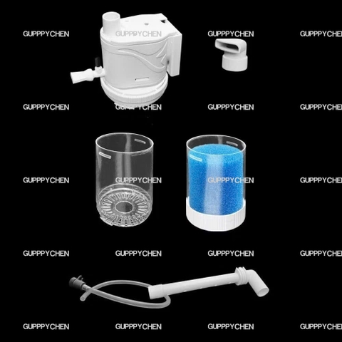 Lọc Chìm Tích Hợp Bơm Đa Năng Jeneca IPF-010 IPF-020 5 in 1 - Lọc Chìm Siêu Êm Lọc Dàn Mưa Cho Hồ Cá