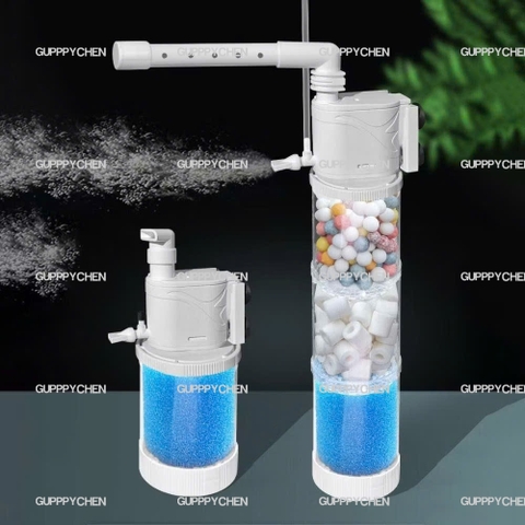 Lọc Chìm Tích Hợp Bơm Đa Năng Jeneca IPF-010 IPF-020 5 in 1 - Lọc Chìm Siêu Êm Lọc Dàn Mưa Cho Hồ Cá