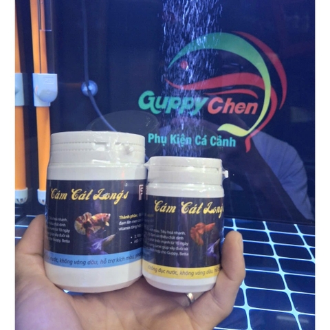 Cám Cát Long's FAT - Thức Ăn Siêu Đạm Giúp Cá Tăng Size Kích Màu Sau 10 Ngày